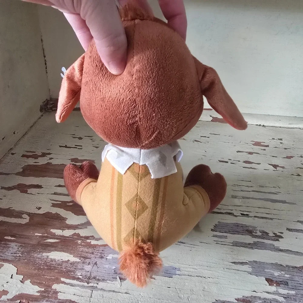 Disney Wish Valentino Plush‎ Goat Stuffed Animal Toy Just Play Brown Pajamas